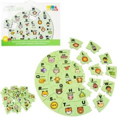 Quebra Cabeça Alfabeto Caracol