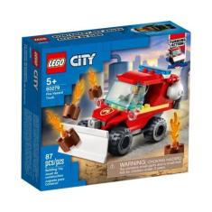 Lego City Jipe De Assistência Dos Bombeiros 87 Peças - 60279