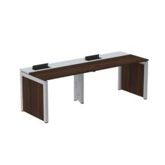 Escrivaninha Corporativa para 2 Pessoas 120x79,2cm Pscpp120 Escalate/cinza