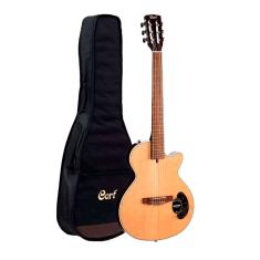 Violão Eletro Acústico ( 6 Cordas Nylon ) Cort Sunset Nyletric Ii Nat C/ Bag
