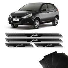 Kit Soleira Diamante Jac J3 Hatch Sedan E Protetor De Porta - SPORTINO