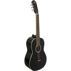 Violão Acústico De Aço Para Destros Com Tensor Tcg 390 A Preto Thomaz 