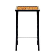 Banqueta Baixa Industrial Imbuia - laumar