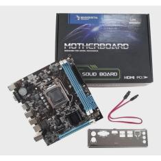 Placa Mãe H61 Ddr3 6 Usb 2.0 Vga/hdmi Lga1155