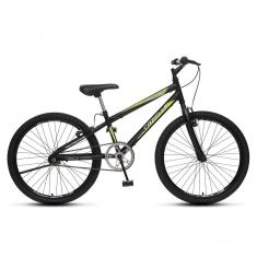 Bicicleta Force 1 Aro 24 Sem Marchas Freios V-brake Preto