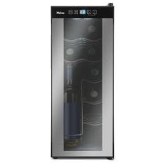 Adega PAD12E Display Digital 12 Garrafas Bivolt Philco, Preto, Bivolt