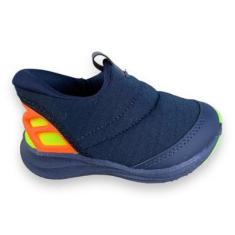 Tenis Infantil Masculino Baby Kidy Respi-tec Calce Facil-Masculino