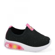Tênis Led Casual Calce Fácil Molekinha Baby Menina-Unissex