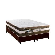 Cama Box Queen: Colchão Molas Ensacadas Luckspuma MasterPocket Esplend