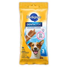 Petisco Pedigree Dentastix Cuidado Oral Para Cães Adultos Raças Pequenas, 3 Unidades