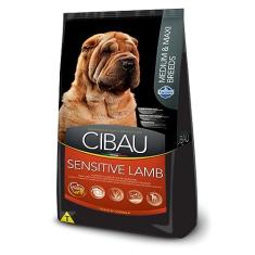 Ração Farmina Cibau Sensitive Lamb para Cães Adultos Sensíveis de Raças Médias e Grandes - 12kg