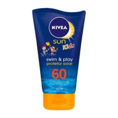Protetor Solar Nivea Sun Kids Swim & Play FPS 60 Loção 150ml NÍVEA