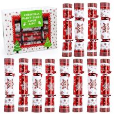 Mesa de festa Favors FunsLane, pacote com 12, 10 cm, Natal para crianças