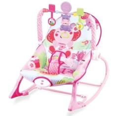 Cadeira Cadeirinha Bebê Descanso Vibratória Musical Até 18Kg - Baby St