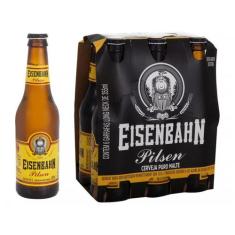 Cerveja Eisenbahn Puro Malte Pilsen 6 Unidades - Long Neck 355ml