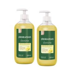 2 Sabonete Líquido Limão Siciliano E Alecrim 500ml Hidramais