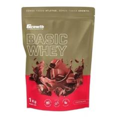 Whey protein basic  (1kg) - growth supplements, Chocolate