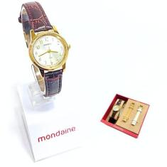 Relógio Mondaine Feminino Analógico 3 Pulseiras 32714LPMKDH2