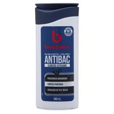 Sabonete Líquido Antibacteriano Bozzano Carvão Ativado 240ml