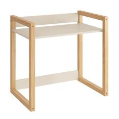 Mesa Infantil Zoe Areia Fosco/Madeira Natural - Reller Móveis, Areia F