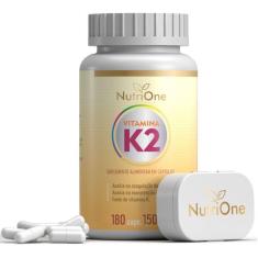Vitamina K2 Mk7 Menaquinona 180 Capsulas 500Mg - Nutrione