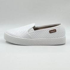 Tênis Moleca Slip Casual Flatform Feminino-Feminino