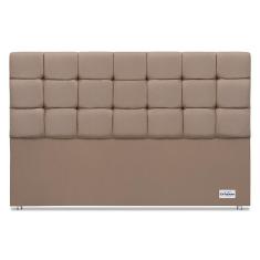 Cabeceira Amur Veluto Bege King (12x188x125) - Ortobom