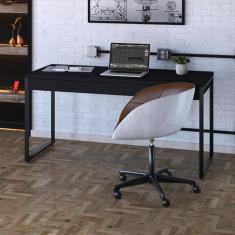 Mesa Kuadra Diretor 150X60X75cm C/02 Gavetas