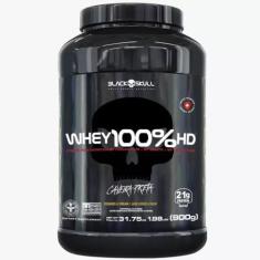 Whey Protein Concentrado Hidrolisado Isolado - Black Skull 100% Hd 900