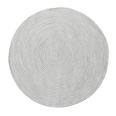 Tapetes de área redondos feitos à mão, para sala de estar, quarto, estúdio, cadeira de computador, tapete de base redondo, tapete de elevação, cesta giratória, tapete de mesa de café