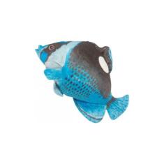 Peixe De Pelúcia Real Azul 40 Cm Antialérgico - Unvp