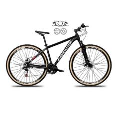 Bicicleta Aro 29  Absolute Nero 5 Freios Disco Hidráulicos 24V Garfo S