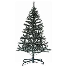 Árvore De Natal Pinheiro Cor Verde Musgo e Branco  2,10m 450 Galhos A0