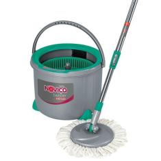 Noviça Mop Twister Esfregão Giratório para Limpeza Balde 7 Litros Bett