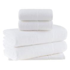 Jogo Toalha de Banho 5 Peças Hannah Intense Air Buddemeyer, Branca