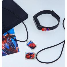 Kit Relógio Infantil Digital led Prova água Bracelete Disney 3d Homem 