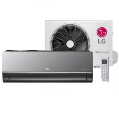 Imagem de Ar Condicionado LG Dual Inverter Voice ARTCOOL UV Nano +IA 18000 BTUs Quente e Frio 220V S3-W18KLR7A