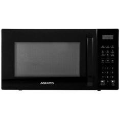 Microondas 32lt amic02bn-01 110v branco agratto, Preto, 110V