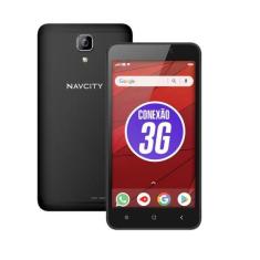 Smartphone Navcity Np-752 Preto - Android 11 E Dual Chip
