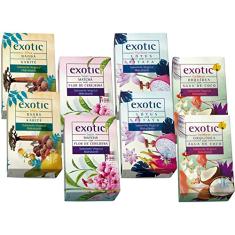 8 Sabonetes Exotic Vegetal Hidratante 170g Davene