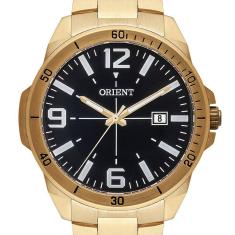Relógio Orient Masculino Dourado Mgss1211 P2kx