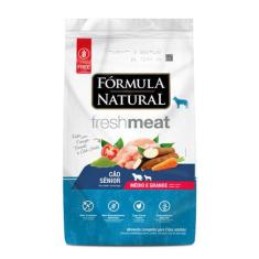 Ração Fórmula Natural Cães Fresh Meat Sênior Raças Médias e Grandes 12