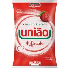 Açúcar Refinado União 1kg, Açúcar Refinado União  1 kg Adoçante Finn S