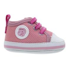 Tênis Bebê Menina Pimpolho 110067C Rosa-Unissex
