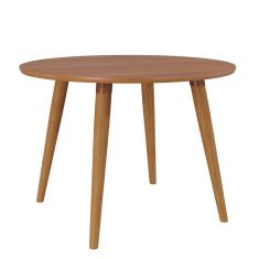 Mesa para Sala de Jantar Dani sem Vidro Madeira/ Cinamomo