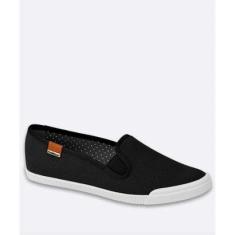 Tênis Slip On Feminino Recorte Laser Moleca - 10047482418-Feminino