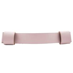 Puxador Fuori 10 - Couro Legítimo - Cor Rosa