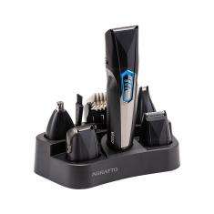 Aparador De Pelos 7 Em 1 Bivolt Vizzo Ap-03 Preto Agratto