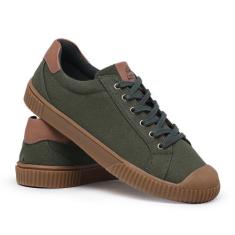 Tenis Feminino Casual Carmina Morana Verde Militar, 38
