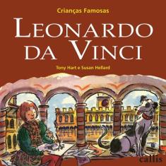 Livro - Leonardo da Vinci - Crianças Famosas